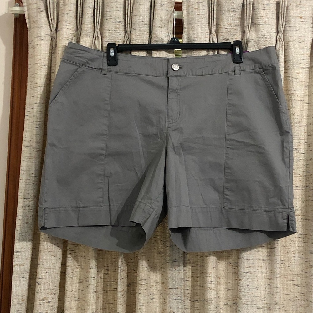 Lane Bryant Gray Shorts